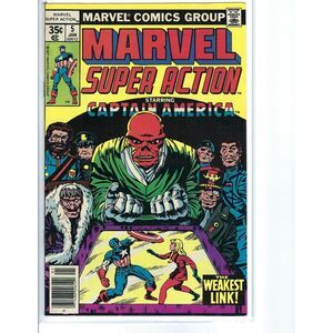 MARVEL SUPER ACTION STARRING CAPTAIN AMERICA No.5 JANUARY 1977 ORIGINAL